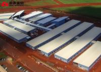Construction de bâtiments de structures en acier préfabriquées sur mesure pour le centre de santé communautaire
