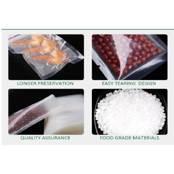 Heat Seal Food Vacuum Bags Storage Smell Proof Laminating Pouch Gravure Printig
