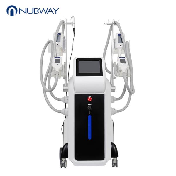 2018 hot sale professional 4 handles cool tech body slimming cryotherapy beauty equipment cryolipolysis fat freezing mac