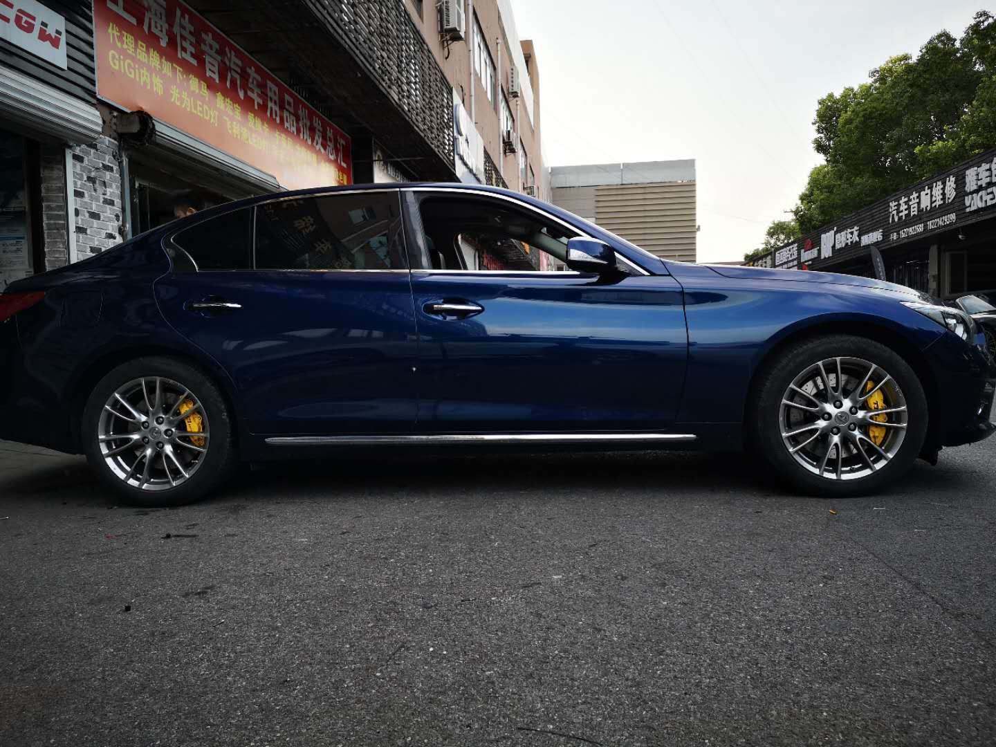 BBK Большой тормозный комплект 6 поршневого калибра для Infiniti Q50 с 355*32мм ротором спереди и сзади P60S P40S-R