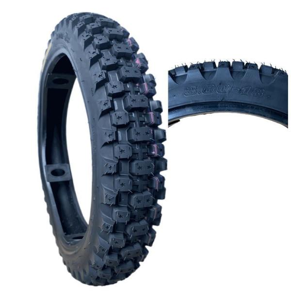Stable 4pr Ply Rating Motorcycle Tire 3.00-18 for Over 20000 Kilometers Wear Resistance