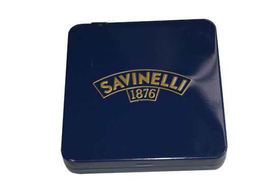Коробка олова сигары Savinelli