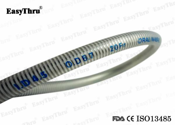 Tubes endotrachéales renforcées en silicone pour les adultes respirants