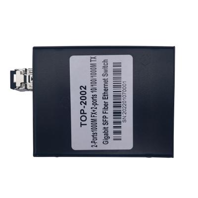 1000M 1 conversor dos meios de Gigabit Ethernet da fibra do porto RJ45
