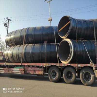 Encaixes de tubulação de aço pretos de aço inoxidável 2.5MPa da fibra de vidro de DN57mm