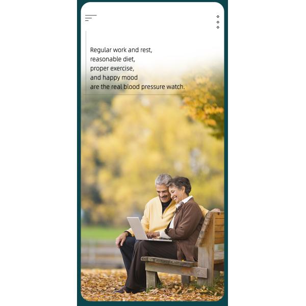 Montre intelligente P30 de moniteur de santé de tension artérielle d'ECG de pompe à air 1,3 pouces pour des soins de santé