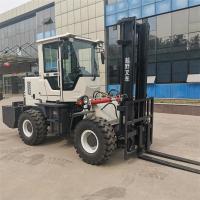 3,5 Ton Heavy Duty Fork Trucks, fabricantes diesel da empilhadeira de Off Road
