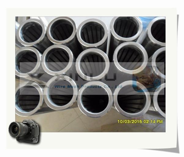 O aço carbono fácil da instalação soldou tubulação do poço de água do filtro da bomba de pressão da tubulação a anti