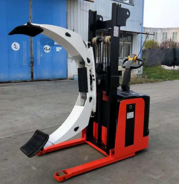 1 Ton 2 Ton 4m Electric Forklift Stacker With Clamp For Lift Truck Customized