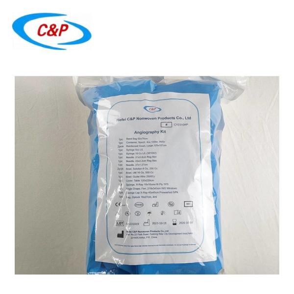 Hospital Surgical Drape Disposable Angiography Drape Pack ODM/OEM