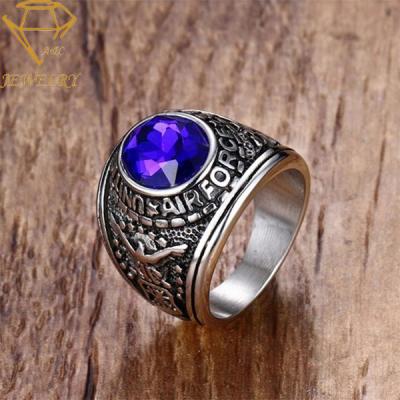 Custom Mens Air Force Rings