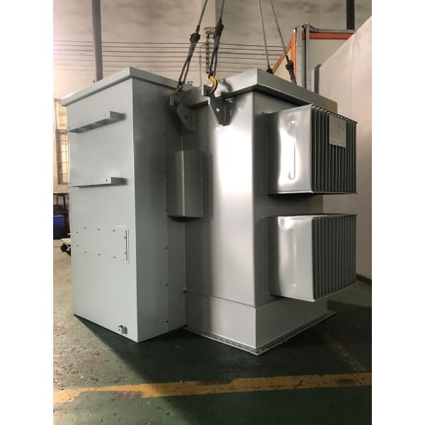 3 Phase Pad Mounted Transformer 300kVA 13200V To 480V 304 SS With Over Current Protection OCP