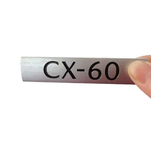 Customized Metal Logo with Handle Custom-Shaped Aluminum Products