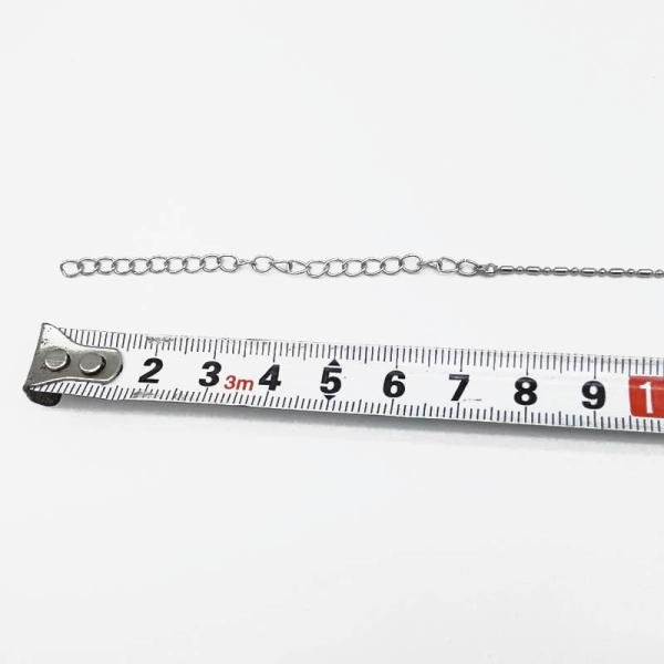 DIY Jewelry Necklace Love Pearl Necklace Cross Chain with 5CM Tail