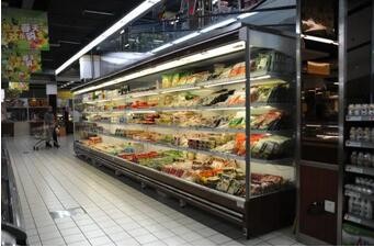 Medium Temperature Open Deck Display Fridge