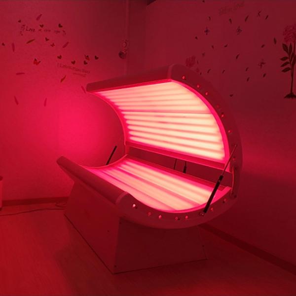 O corpo do instrumento da fisioterapia de Phototherapy conduziu a cama clara da terapia para o salão de beleza