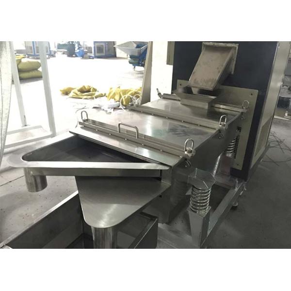 Sortie maximum vibrante 750kg/H 1250*510*660mm d'équipement d'écran de vibration de machine de tamis de capacité élevée