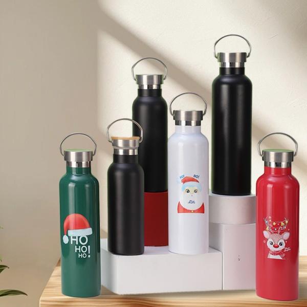 Stainless Steel Standard Mouth Water Bottle with Flex Cap Hydro Vacuum Flask