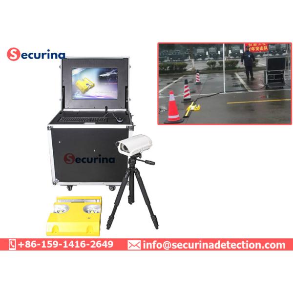 IP68 Waterproof Mobile Under Vehicle Screening System UVSS Camera With ALPR System