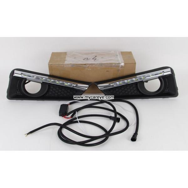 HONDA City DRL LED driving Lights front fog light kit cover aftermarket