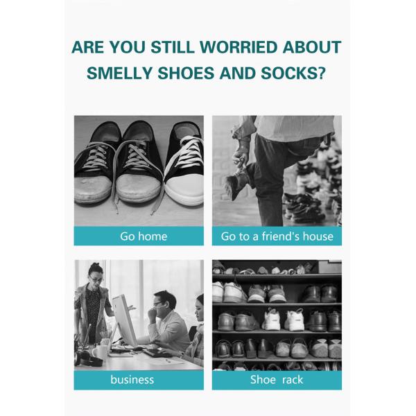 Antibacteriano Deodorante para pies y zapatos Spray Eliminador de olor OEM