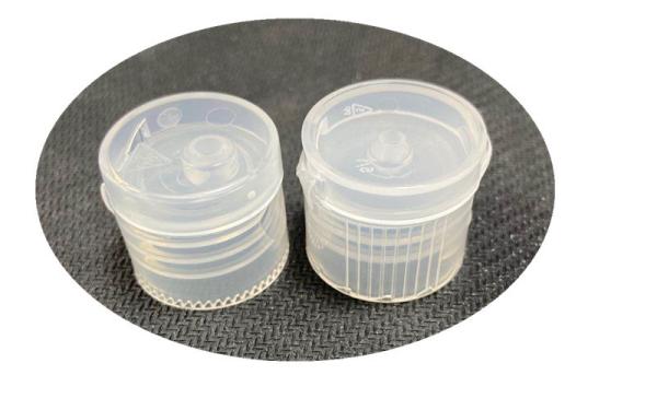 20 / 410 ISO1400 claros Flip Top Plastic Bottle Caps