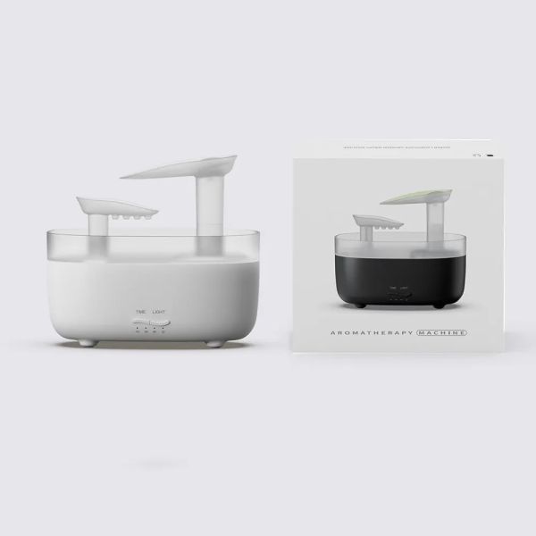 Desktop Rain Drop USB Humidifier Aromatherapy Aroma Diffuser Machine With Timing Function