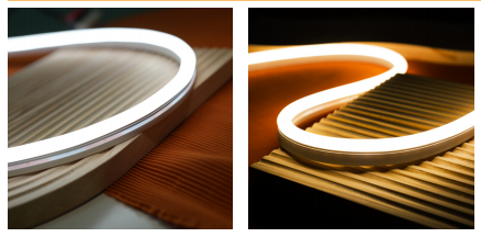 5W 10W DC24V IP67 LED Silicone Neon Strip For Outdoor Lighting