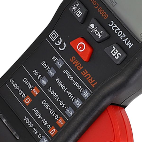 True RMS Smart Auto Digital Clamp Meter 6000 Counts AC DC Multimeter