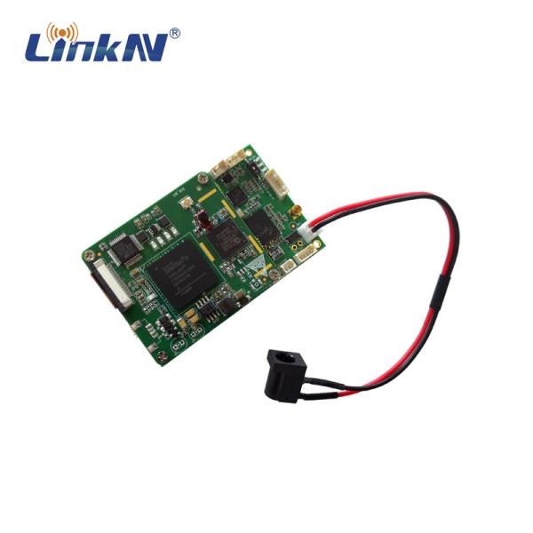 小型COFDM QPSKのビデオ送信機OEM板モジュールFHD SDI CVBS 200-2700MHzの低い遅れAES256