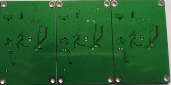 Green Immersion TIN TS 16949 Halogen Free Pcb With Blind Via