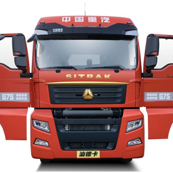 10 Tires ABS SinoTRUK SITRAK G7S Heavy Truck Luxury Version 540HP 6x4 CNG Tractor for and Heavy Duty Truck