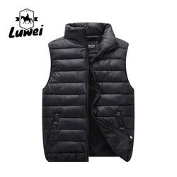 2022 Custom Lightweight Waistcoat Warm Bubble Utility Sleeveless Vest Mens Waistcoat Vest Gilet For Men