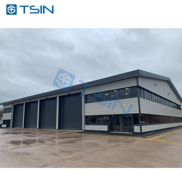 Taller prefabricado de estructura de acero de 5000 m² para uso industrial