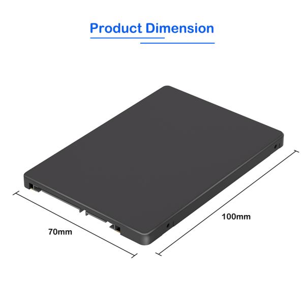 M.2 Key B to 2.5 SATA Enclosure Adapter for NGFF SSDs