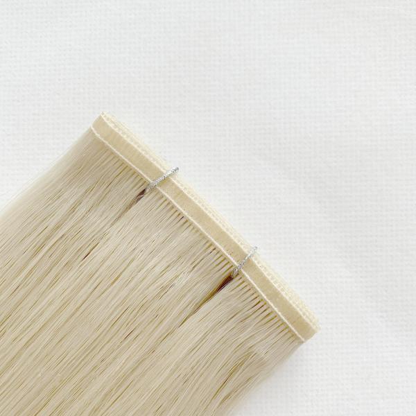 Hand-Tied Wefts Invisible Flat Weft Weave Human Hair Extensions Vendors with Shipping