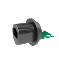 RJ45 M20 Panneau connecteur de signal imperméable à l'eau Cap de cristal Adaptateur réseau industriel