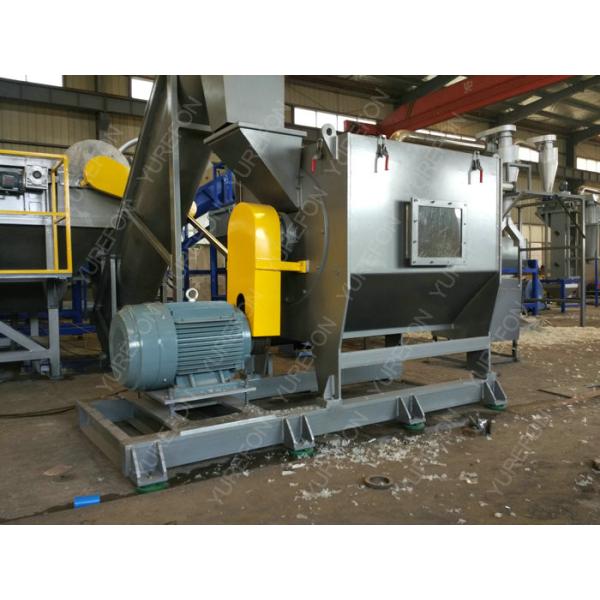 304 Stainless Steel 150 KW Polythene Bags Recycling Machines 300 Kg / H Full Automatic