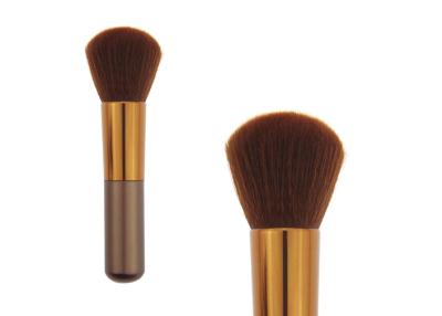 Large Angled Contour Makeup Blush Brush For Foundation , Private Label