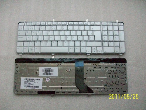 Reemplazo del teclado del ordenador portátil para HP DV7-2000