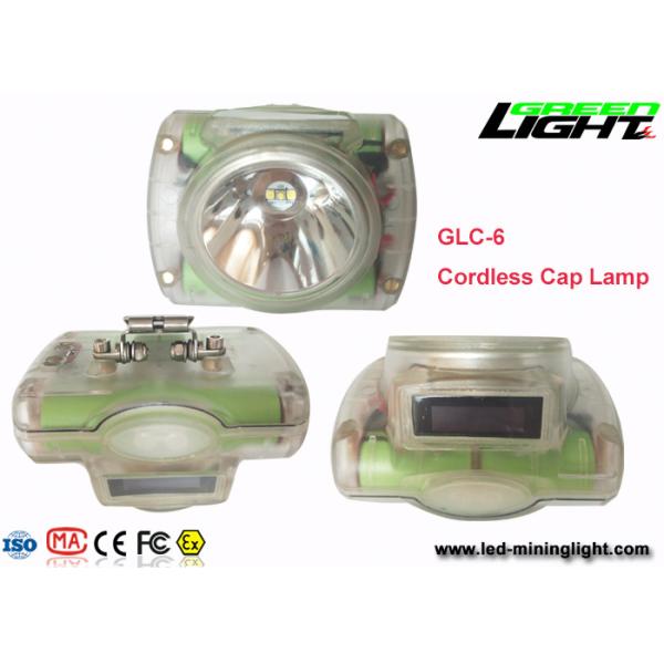 Digital OLED Screen Cordless Mining Lights Portable GLC-6 IP68 13000lux Brightness