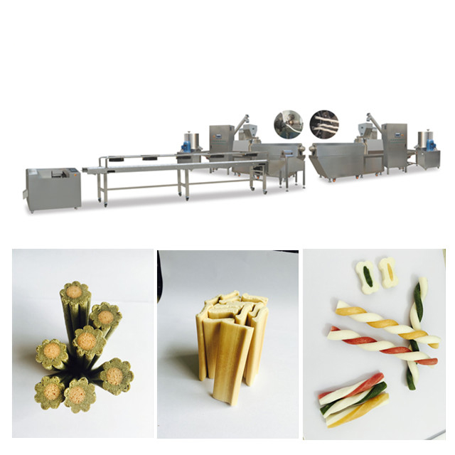 Dencal e Clean Teenth Pet Treat Machine , Long Life Dog Snack Extruder