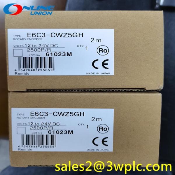 E6C3-CWZ5GH OMRON Rugged Rotary Encoder, Incremental, External Diameter: 50 dia