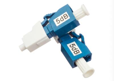 Simplex Voa Variable Optical Attenuator , LC / PC Plug Fixed 5dB Adjustable Attenuator
