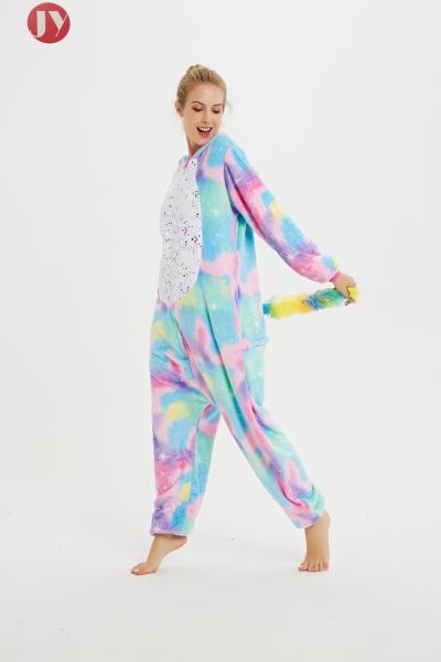 Colorful Unicorn Kigurumi Onesie pajamas Cute Custom Logo Embroidered