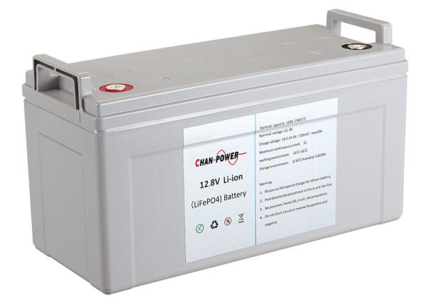 Vehicle / Ship Lithium Solar Batteries , 12V / 100AH Lifepo4 Solar Battery Pack