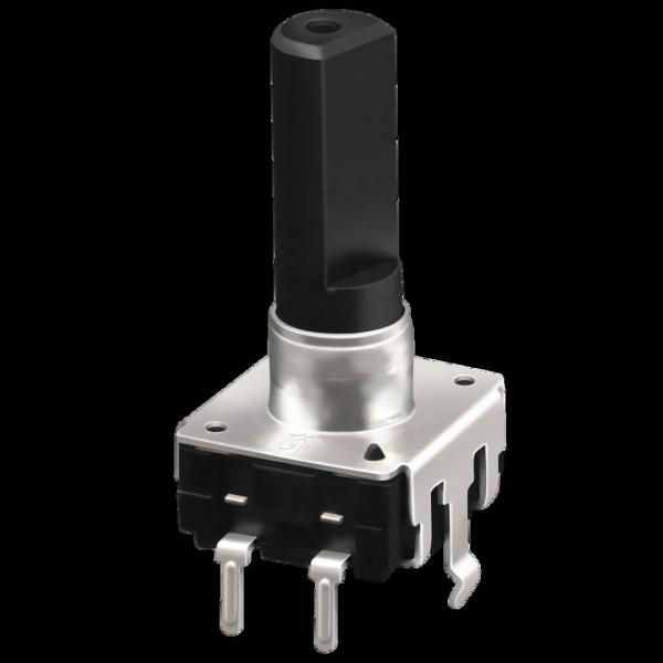 ec12 Rotary Encoder With Insulated Shaft 24 pos Rotary Encoder Switch Soundwell Rotary Encoder With Mounting Bracket
