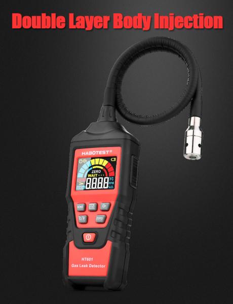 Detector de escape esperto do gás de HT601B, detector de escape do dióxido de carbono