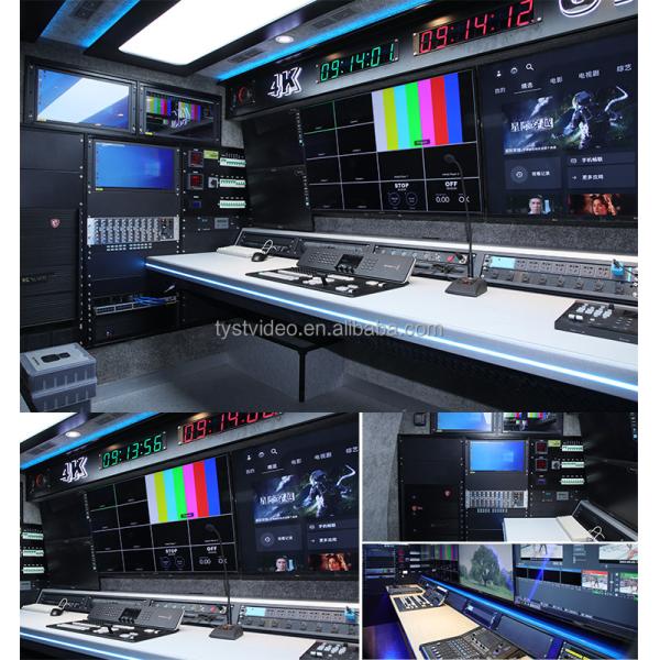Customization OBV Outdoor Van for TV Station Broadcast Company Breaking News Broadcasting