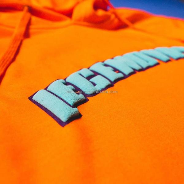 Hoodies Unisex Silk Screen Printed Tracksuit Mens Sweatshirt 3D Puff Print Hoodie Tracksuit